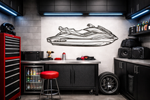 Load image into Gallery viewer, Jet Ski Wall Art Silhouette