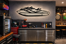 Load image into Gallery viewer, Jet Ski Wall Art Silhouette
